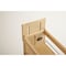 Rev-A-Shelf Maple Veneer, Light Brown, 14.75 in W, 25.5 in H, 21.63 in D, 21.63 in L, Light Brown 448-BCSC-14C - alternate 6
